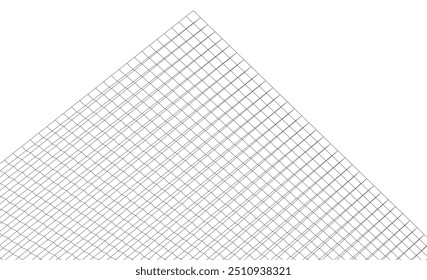 Architectural background vector 3d drawing on white background