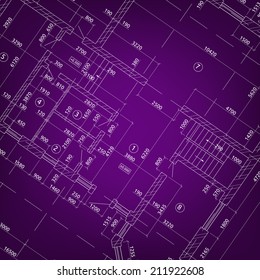 Architectural background. Vector illustration.