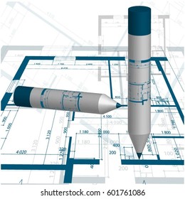 Architectural background.  vector illustration