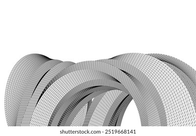 Architectural building. Design background vector illustration