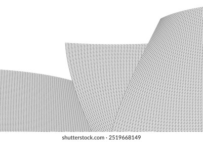 Architectural building. Design background vector illustration