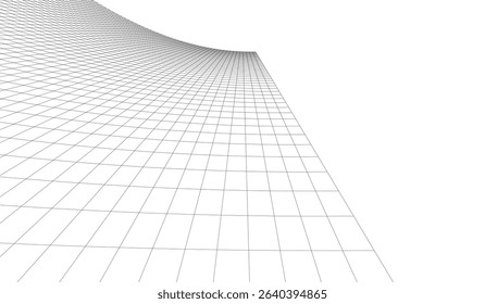 Architectural building. Design background vector illustration