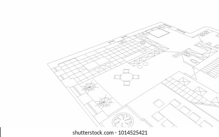 architectural building drawings 