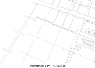 architectural building drawings 