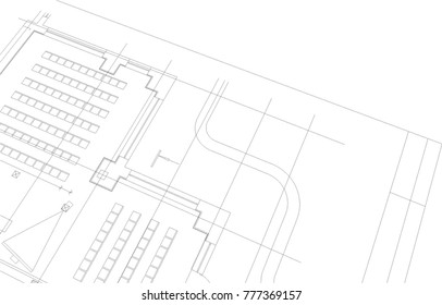 architectural building drawings 