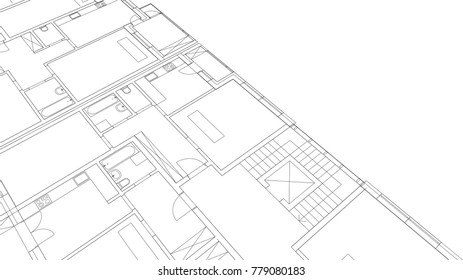 architectural building drawings 