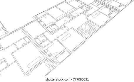 architectural building drawings 