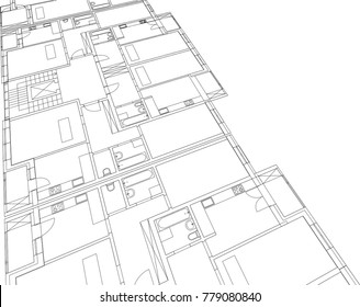 architectural building drawings 