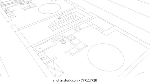 architectural building drawings 
