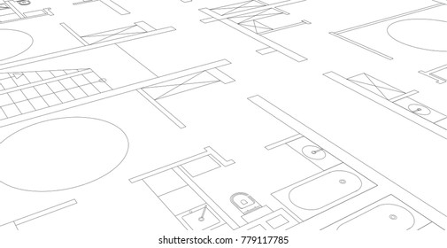 architectural building drawings 