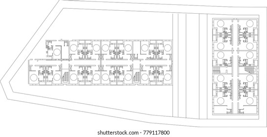 architectural building drawings 