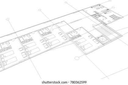 architectural building drawings 