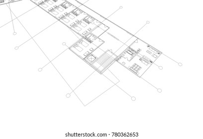 architectural building drawings 