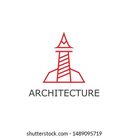 Architectural Building Minimalist Logo Template