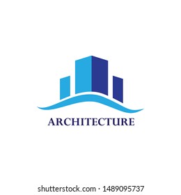 Architectural Building Minimalist Logo Template