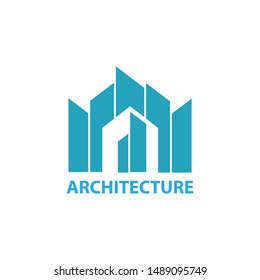 Architectural Building Minimalist Logo Template