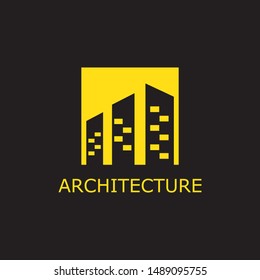 Architectural Building Minimalist Logo Template