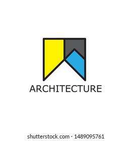 Architectural Building Minimalist Logo Template