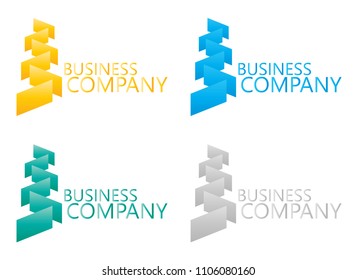 Architectural concept clip art, logos, design elements and icon set.