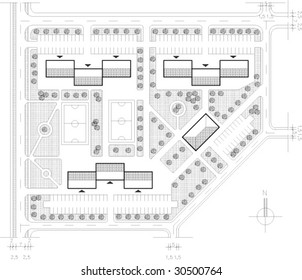 architectural concept for industry inner organization
