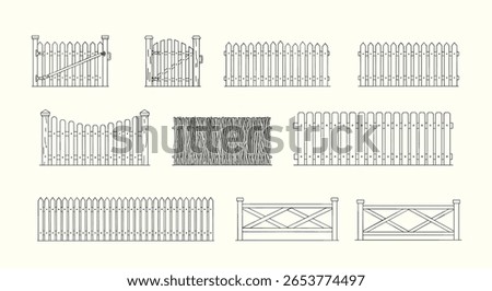 Architectural design elements decorative patterns and construction styles for urban and rural environments