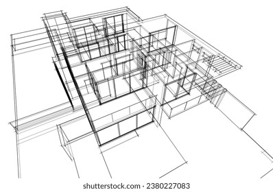 Diseño arquitectónico de una casa 