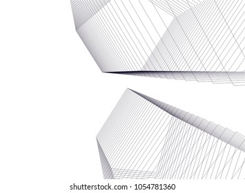 architectural drawing 3d