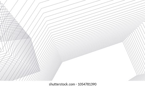 architectural drawing 3d