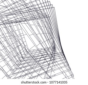 architectural drawing 3d
