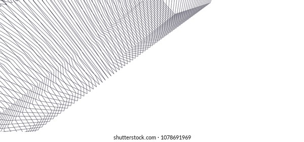 architectural drawing 3d