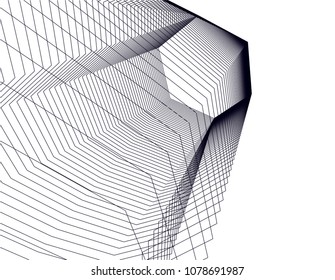 architectural drawing 3d