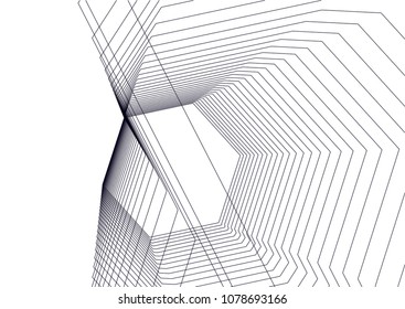 architectural drawing 3d