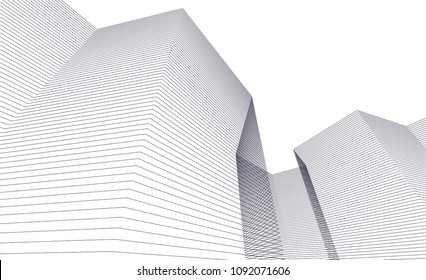 architectural drawing 3d