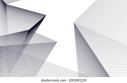 architectural drawing 3d