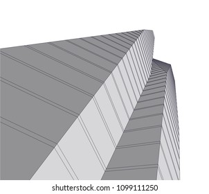architectural drawing 3d