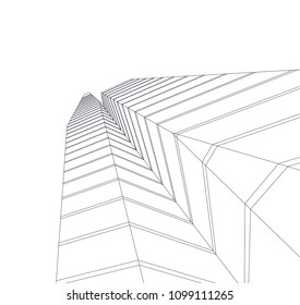 architectural drawing 3d