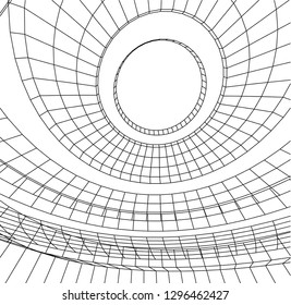 architectural drawing 3d