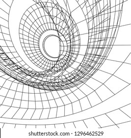 architectural drawing 3d