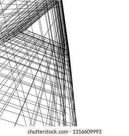 architectural drawing 3d