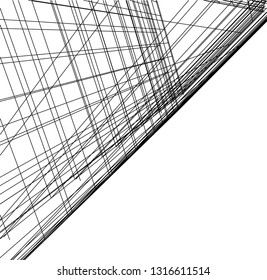 architectural drawing 3d