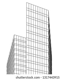 architectural drawing 3d