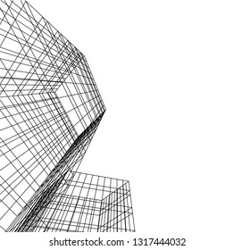 architectural drawing 3d