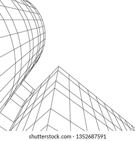 architectural drawing 3d