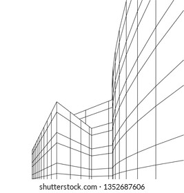 architectural drawing 3d