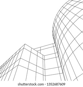 architectural drawing 3d