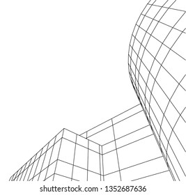 architectural drawing 3d