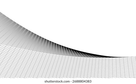 Dibujo arquitectónico. Abstractas fondo geométrico 3D