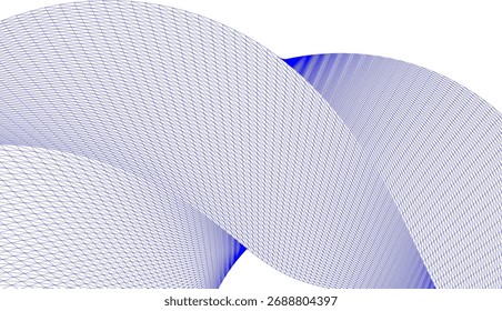 Architectural drawing. Abstract geometric 3d background