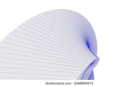 Dibujo arquitectónico. Abstractas fondo geométrico 3D