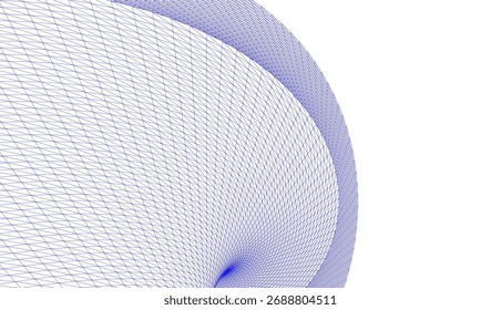 Architectural drawing. Abstract geometric 3d background